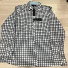 新品未使用　BANANA REPUBLIC チェックシャツ ジャパンフィット Lのサムネイル