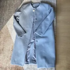 水色コート