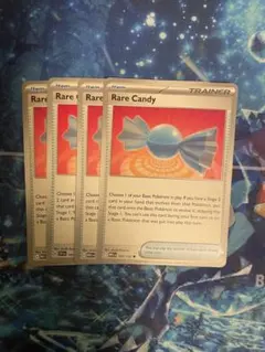 Rare Candy 4枚セット 英語版 ふしぎなアメ