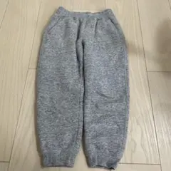 グレー ボアスウェットパンツ　暖パンのサムネイル
