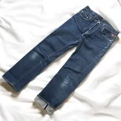 美品 Shu Jeans セルビッチ デニムパンツ 赤耳 セルビッジ インディゴ