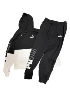 【美品】PUMA スウェットパーカー 上下セット Msize プーマ