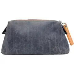 クリスチャンディオール FLIGHT トロッター柄 デニム ヴィンテージ ポーチ