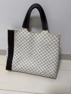 【正規品】CELINE マカダムキャンバス ハンドバッグ