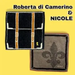 大人の上質2枚組 ブランドタオルハンカチセット 綿100％