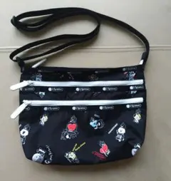 ★美品★BT21 レスポートサック ショルダーバック トート BTS 美品レスポートサック BT21コラボ ショルダーバッグ BTS黒