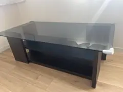 【横浜市内　直接受渡し】ガラス　ローテーブル