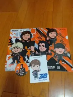 スーパーフォーミュラ最終戦INGINGクリアファイル 大湯都史樹 2枚