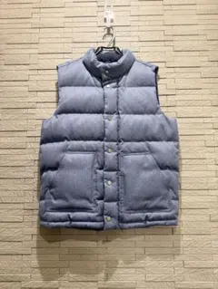 【値引中】Gap（ギャップ）ダウンベスト　ブルー系
