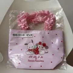 サンリオキャラクター ミニトート ピンク