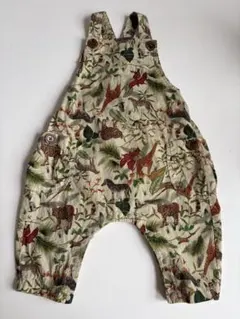 Ocean & Ground 動物柄ロンパース 80cm