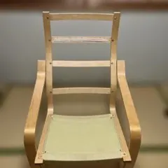 希少・廃盤柄】IKEA ポエングアームチェア 2脚セット ボタニカル