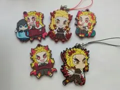 鬼滅の刃　煉獄杏寿郎　ラバーマスコット　ラバーストラップ　まとめ売り