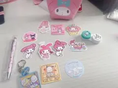 サンリオステッカーポーチセット