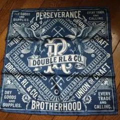 DOUBLE RL & CO. バンダナ ネイビー