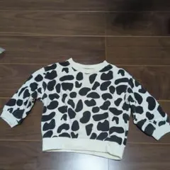牛柄トレーナー 100cm