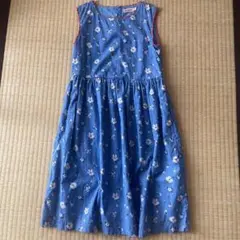 Cath Kids 花柄 ノースリーブワンピース 9-10Yのサムネイル