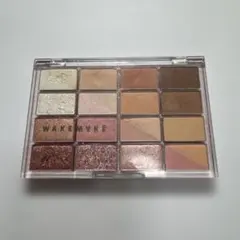 WAKEMAKE ソフトブラーリングアイパレット 18 ピーチクラッシュ