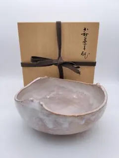 信楽焼 5代上田直方造抹茶茶碗 桐箱、仕覆、栞付 - メルカリ