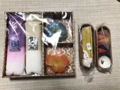 【新品未開封】バリのバスソルト・お花キャンドル＆タイのお香セット