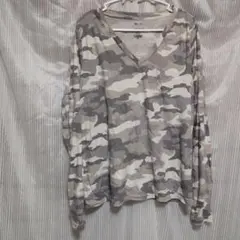 The Everyday Tee 【Ｍ】迷彩柄 長袖