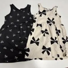 h&m ワンピース２点セット　2y