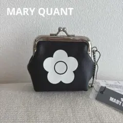 マリークワント 新品　がま口 ポーチ ミニポーチ 財布 デイジー