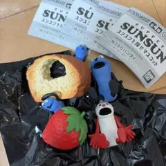 【コンプリートセット】パペットスンスンを探せマスコット ノンノン パン いちご