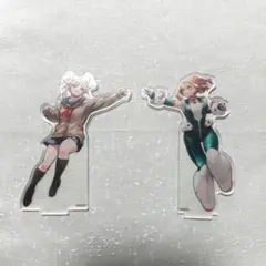 ヒロアカ展 原画展 アクリルMEGAフィギュア W 麗日お茶子 トガヒミコ