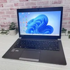 ★中古東芝パソコン SSD新品128GB メモリ8GB★カメラ ノートPC114
