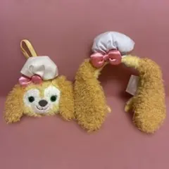 香港ディズニーランド クッキーアン カチューシャコインケース ポーチ セット