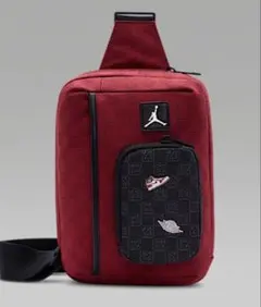 【正様専用】　NIKE JORDAN モノグラム　スリングバッグ レッド