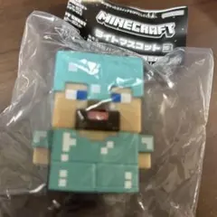 マインクラフト マイクラ ライトマスコット3　スティーブ　ダイヤモンド　ガチャ