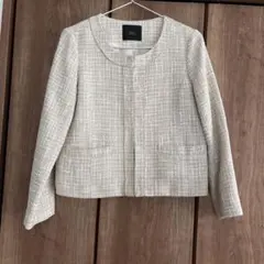 Doors ノーカラージャケット ホワイトのサムネイル