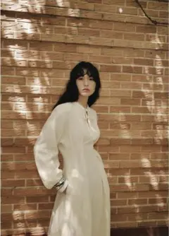 ZARA パフスリーブ ドレス ワンピース