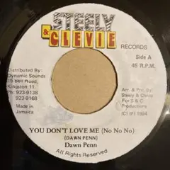 YOU DON'T LOVE ME No No No Dawn Penn