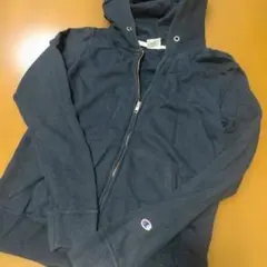 Champion ネイビー フルジップパーカー M