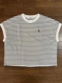 U.S. POLO ASSN. ストライプ半袖Tシャツ