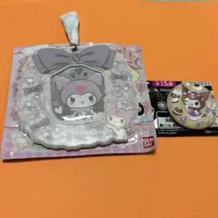 サンリオ　クロミ　トレカケース　刺繍缶バッジ 2点セット