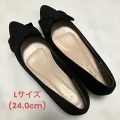 【新品】Rewde ブラック リボン付き パンプス