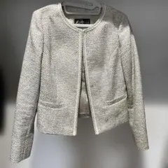 ツイードジャケット JOYBELLA ノーカラー 卒園、卒業、入学 9AR