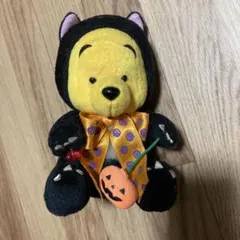 ディズニーストア　プーさん　ハロウィン　ぬいぐるみ　マスコット