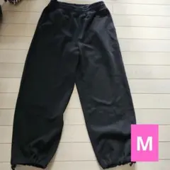 UNIQLO C Mサイズ ブラック ワイドパンツ