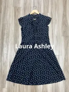 Laura Ashley (ローラアシュレイ) 小花柄 フリルワンピース