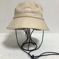新品moz アドベンチャーハット　ベージュ　紐付き　サファリ　レディース