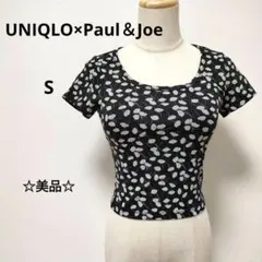 美品☆【ユニクロ×Paul＆Joe】コラボデザインTシャツ　ボタニカル　1142