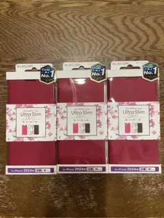 3個セット！エレコム iPhone16 Pro 用 ケース 薄型 3眼 6.3