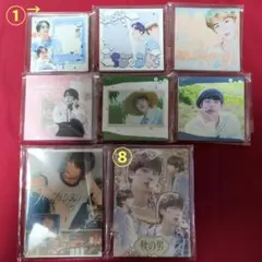 BTS メモ帳大小　JIN・グク ユニット 韓国製作者様 バラ ①〜⑧