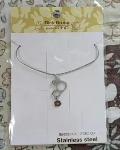 ミッフィー ステンレスネックレス24 シルバー