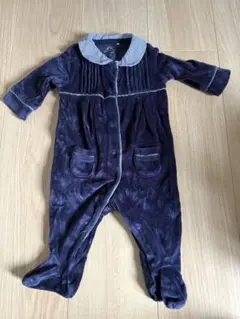 NEXT ネイビー ロンパース60cm